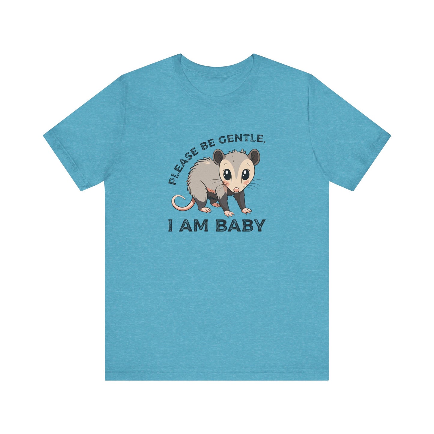 Please Be Gentle, I Am Baby T-Shirt – Adorably Relatable Unisex Jersey Short Sleeve Tee