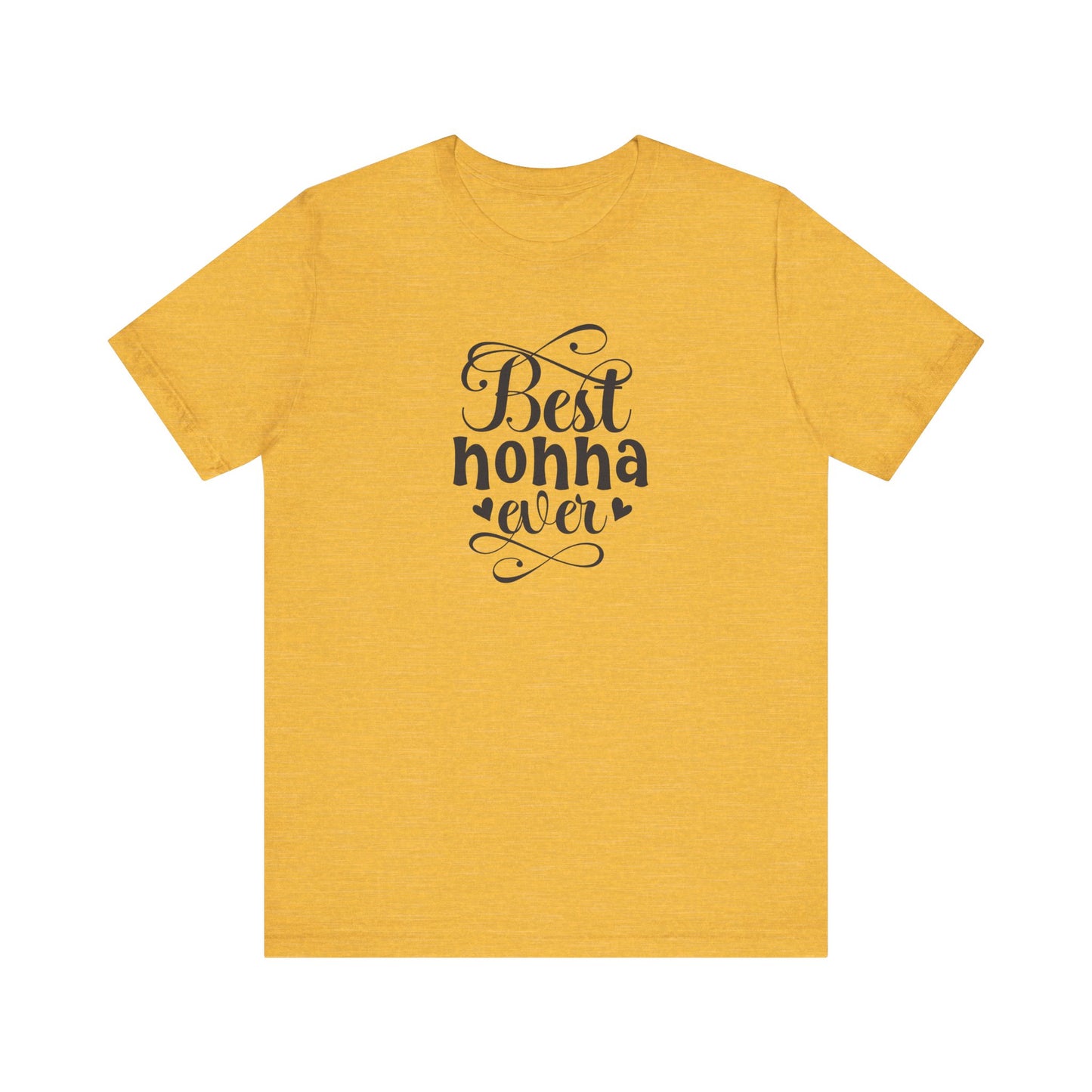 Best Nonna Ever T-Shirt - Perfect Gift for Grandmothers Unisex Jersey Short Sleeve Tee