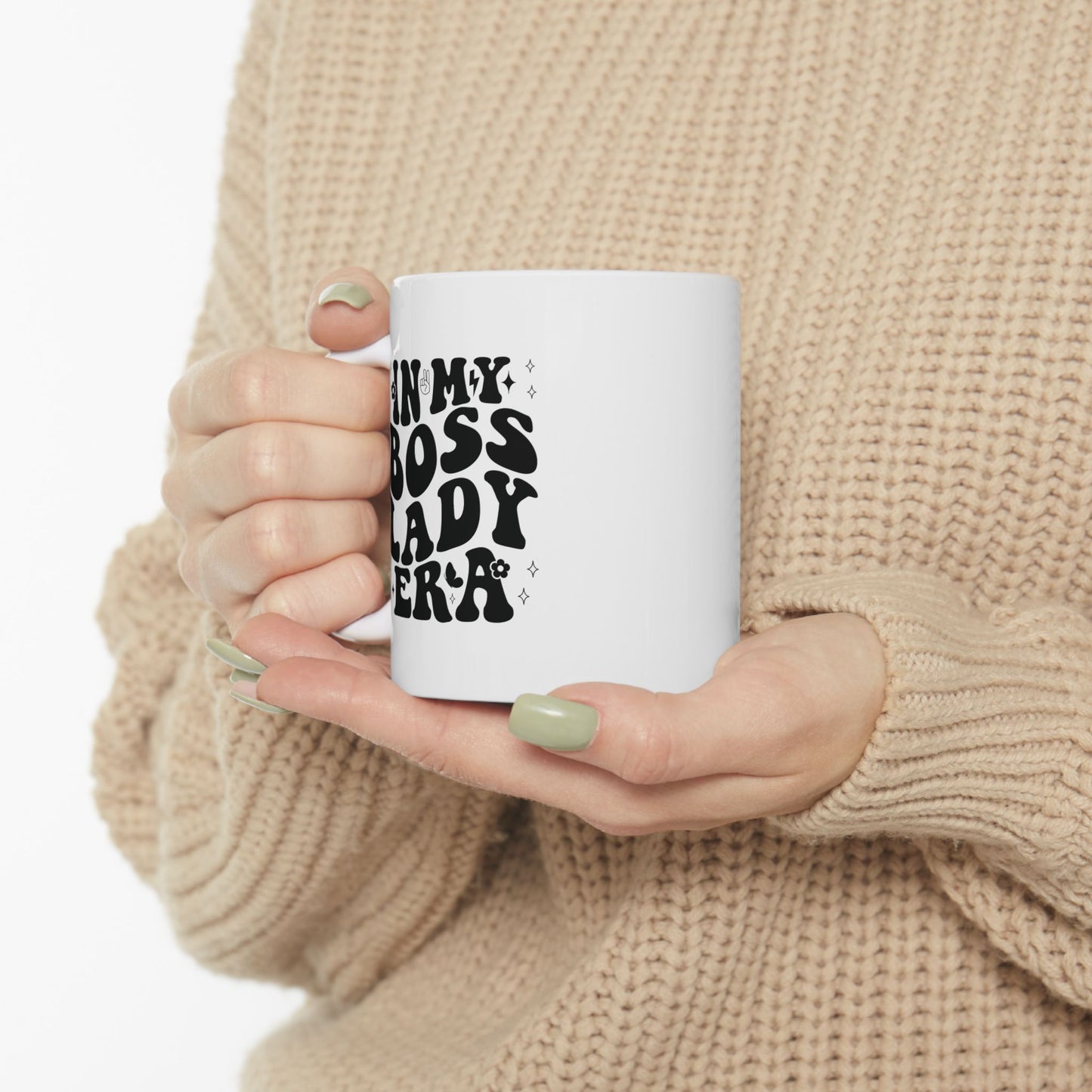 In My Boss Lady Era Mug - Empowering Coffee Mug for Strong Women Ceramic Mug, 15oz