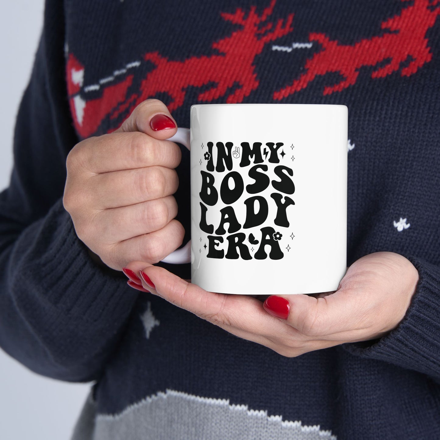 In My Boss Lady Era Mug - Empowering Coffee Mug for Strong Women Ceramic Mug, 15oz