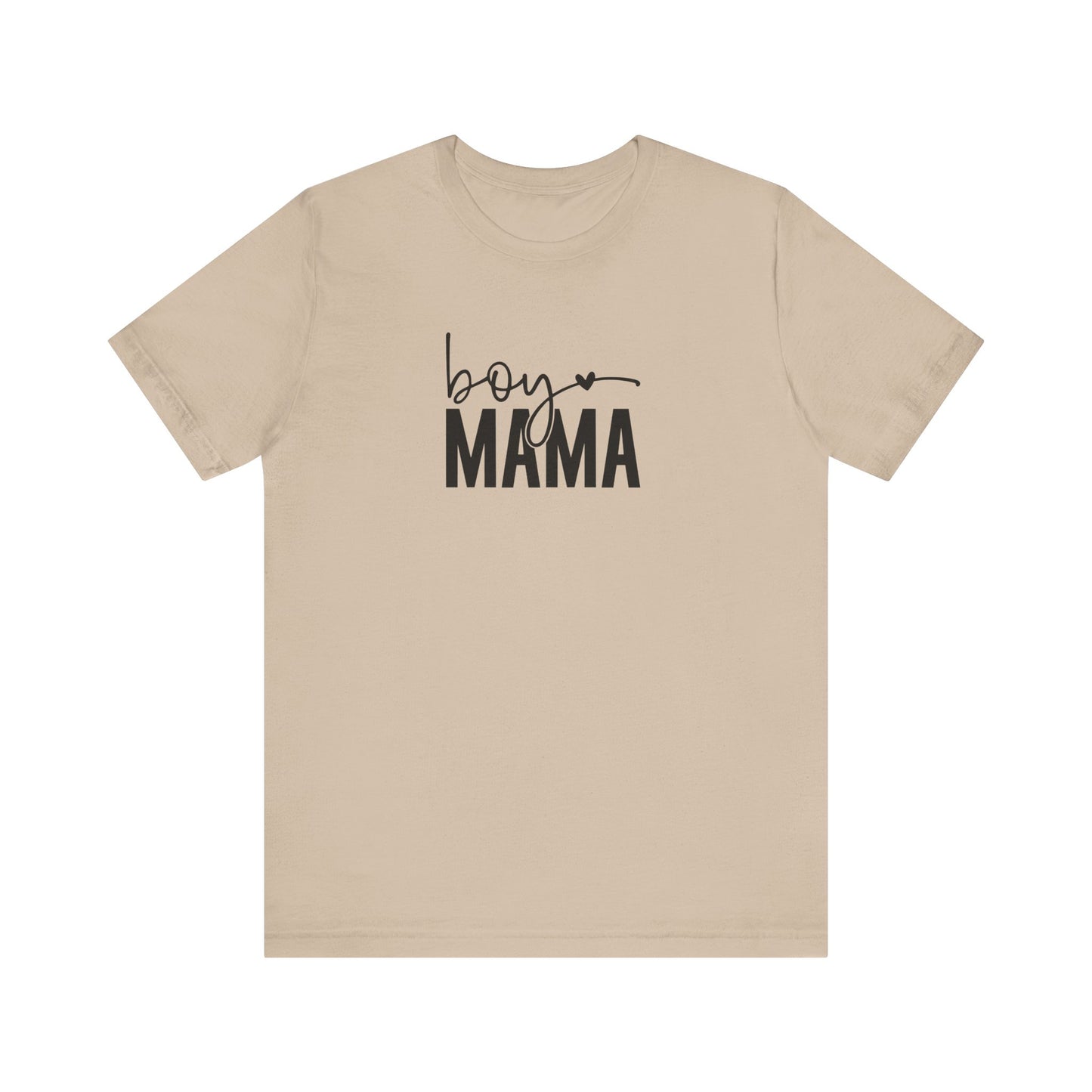 Boy Mama Tee – Proud Mom Life Statement Unisex Jersey Short Sleeve Tee