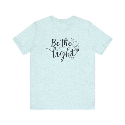 Be The Light tee in mint