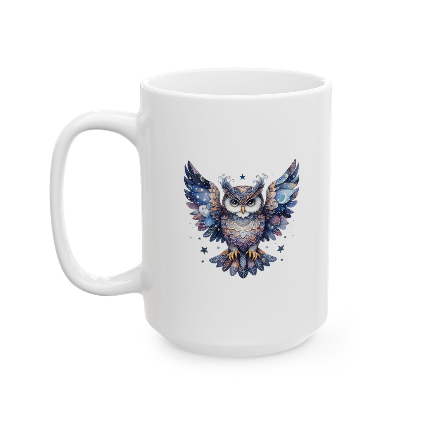 Owl coffee mug gift for her gift for him