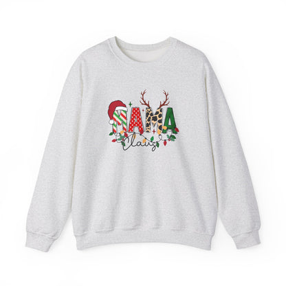 Mama Claus Sweatshirt – Festive and Cozy Holiday Style Unisex Heavy Blend™ Crewneck Sweatshirt