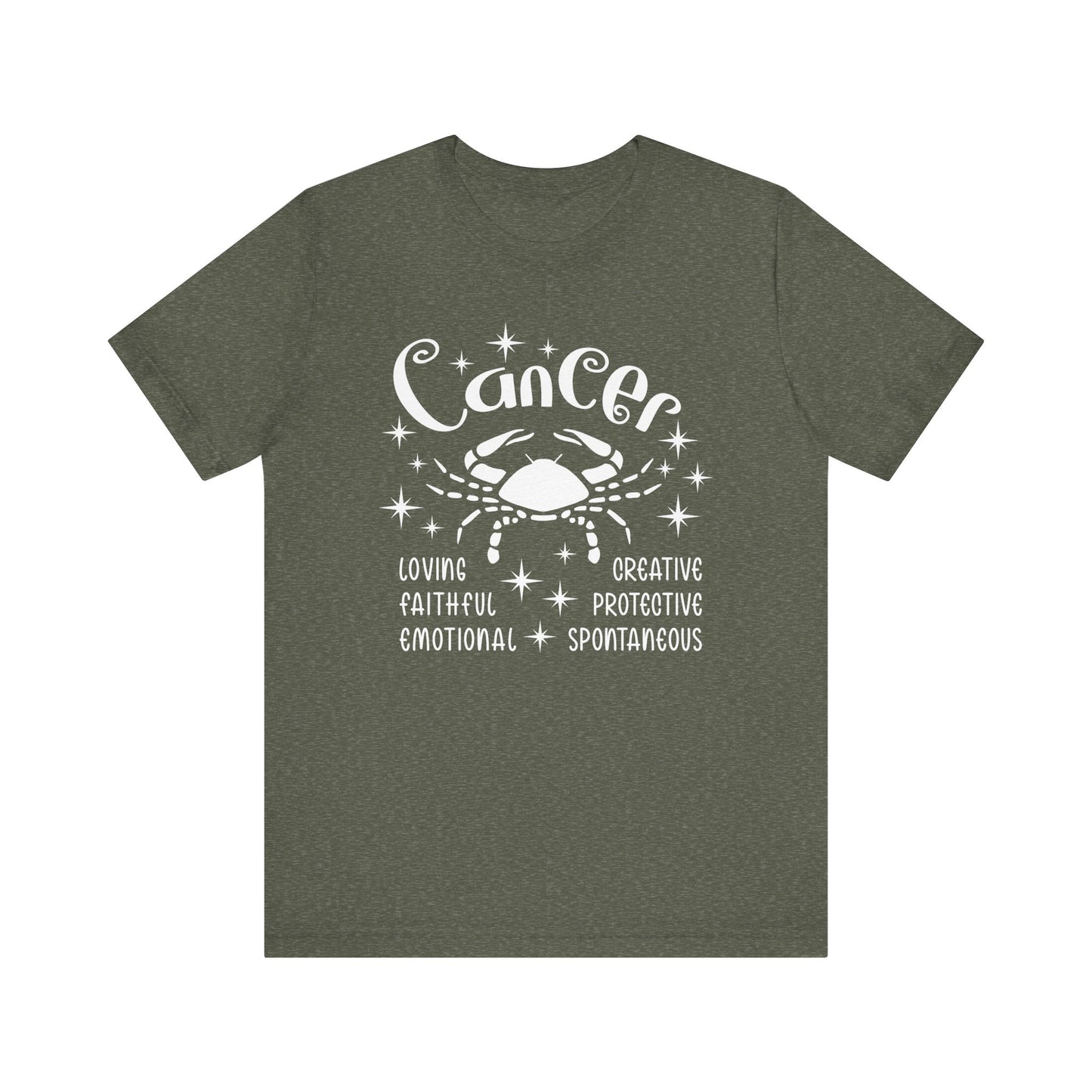 Cancer Zodiac T-Shirt - Nurturing & Intuitive Cancer Tee for Astrology Lovers