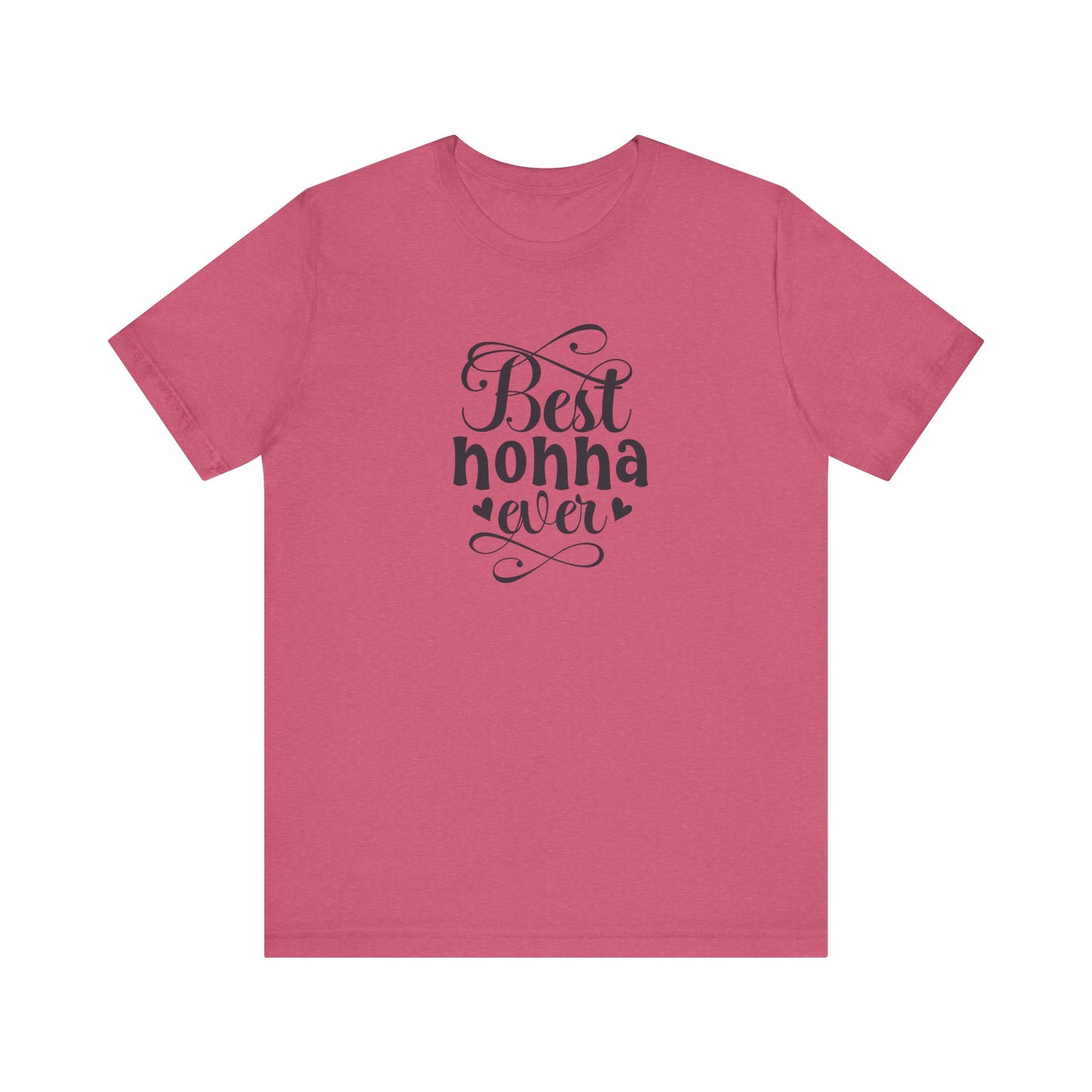 Best Nonna Ever T-Shirt - Perfect Gift for Grandmothers Unisex Jersey Short Sleeve Tee