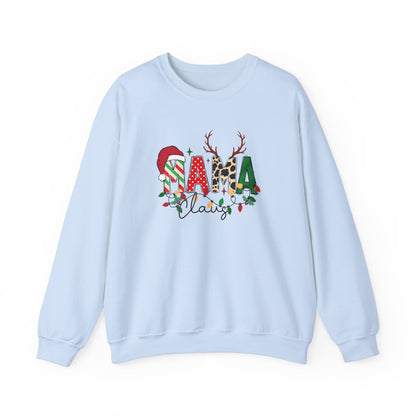 Mama Claus Sweatshirt – Festive and Cozy Holiday Style Unisex Heavy Blend™ Crewneck Sweatshirt