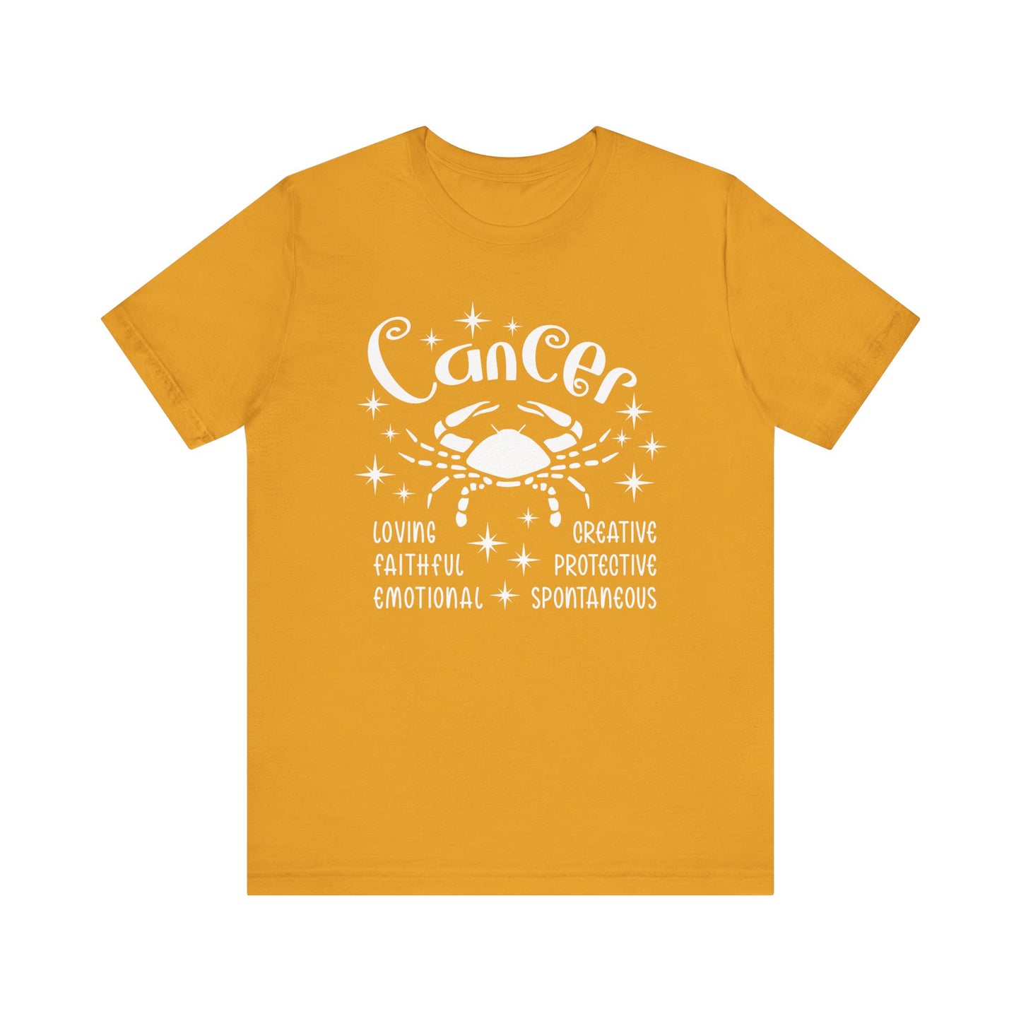 Cancer Zodiac T-Shirt - Nurturing & Intuitive Cancer Tee for Astrology Lovers