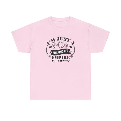 Girl Boss Empire Tee – Build Your Dreams in Style Unisex Heavy Cotton Tee