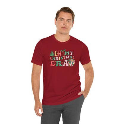 In My Christmas Era T-Shirt – Groovy Holiday Doodle Design, Festive Unisex Tee, Soft Cotton Shirt for Celebrating the Season with Style