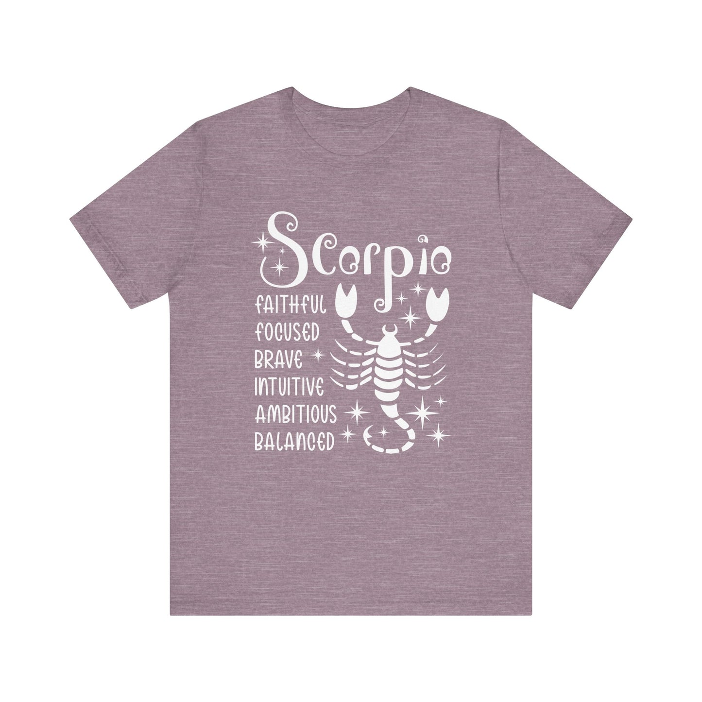 Scorpio Zodiac T-Shirt - Mysterious & Passionate Scorpio Tee for Astrology Lovers