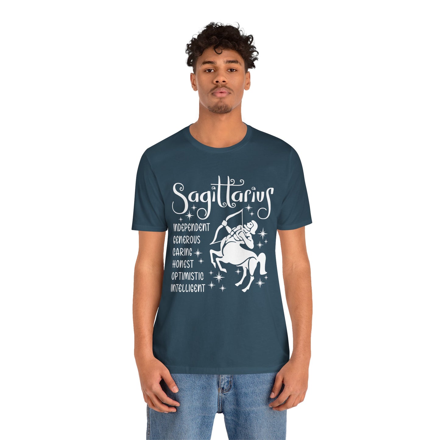 Sagittarius Zodiac T-Shirt - Adventurous & Free-Spirited Sagittarius Tee for Astrology Lovers