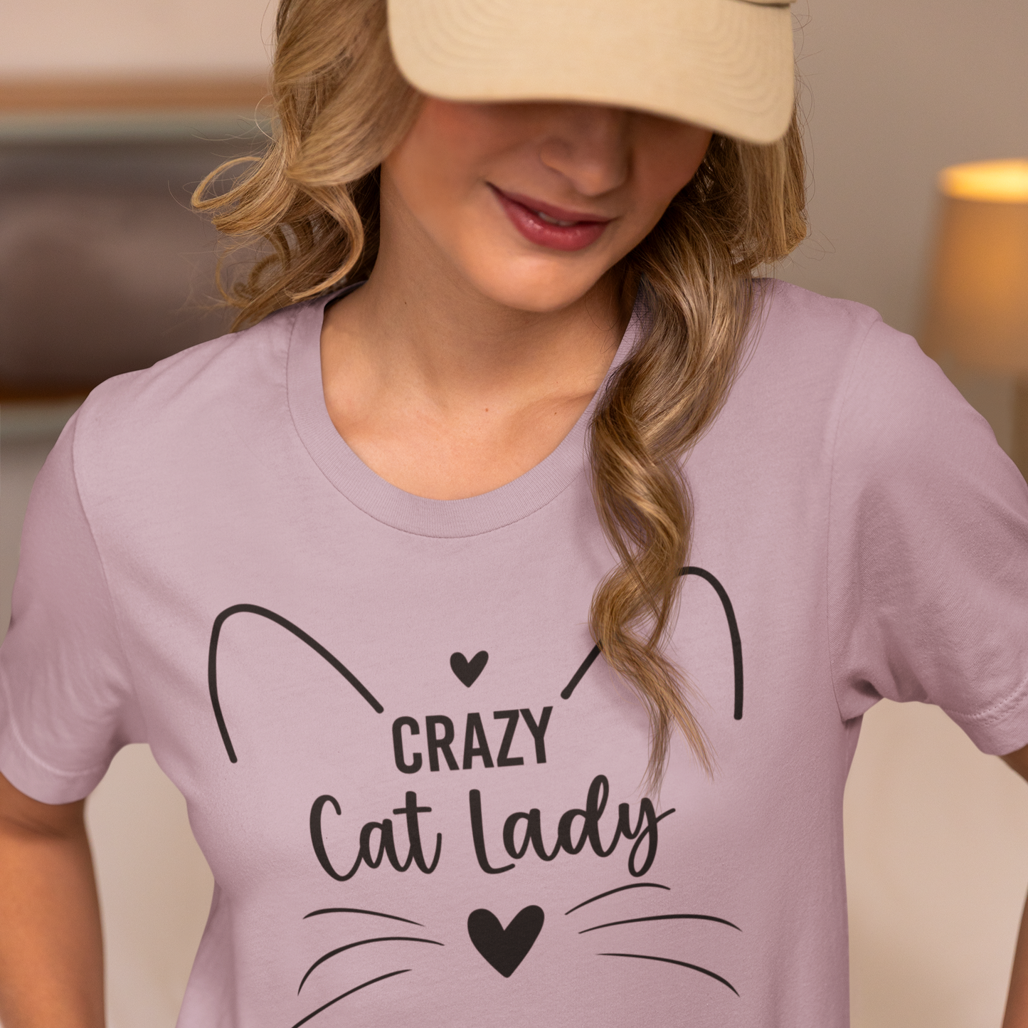 Crazy cat lover tee for cat lovers