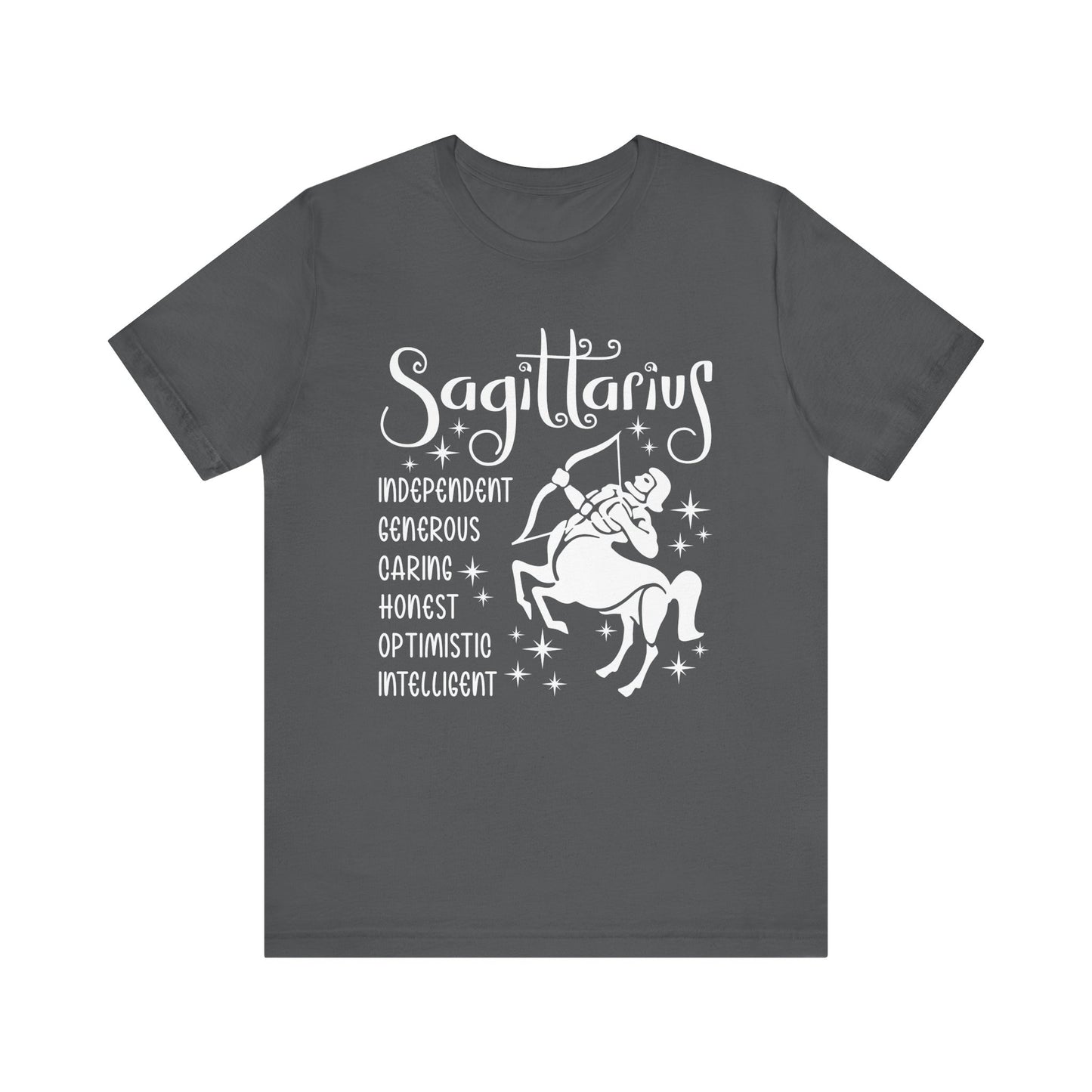 Sagittarius Zodiac T-Shirt - Adventurous & Free-Spirited Sagittarius Tee for Astrology Lovers