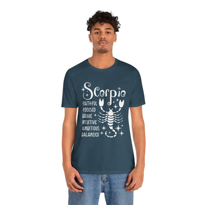 Scorpio Zodiac T-Shirt - Mysterious & Passionate Scorpio Tee for Astrology Lovers