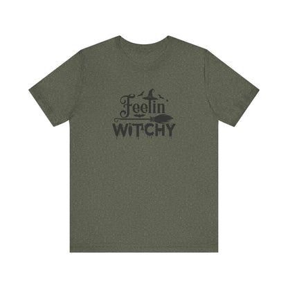 Feelin Witchy Tee, Witchcraft Gift, Inner Witch, Gift For Her, Gift For Halloween