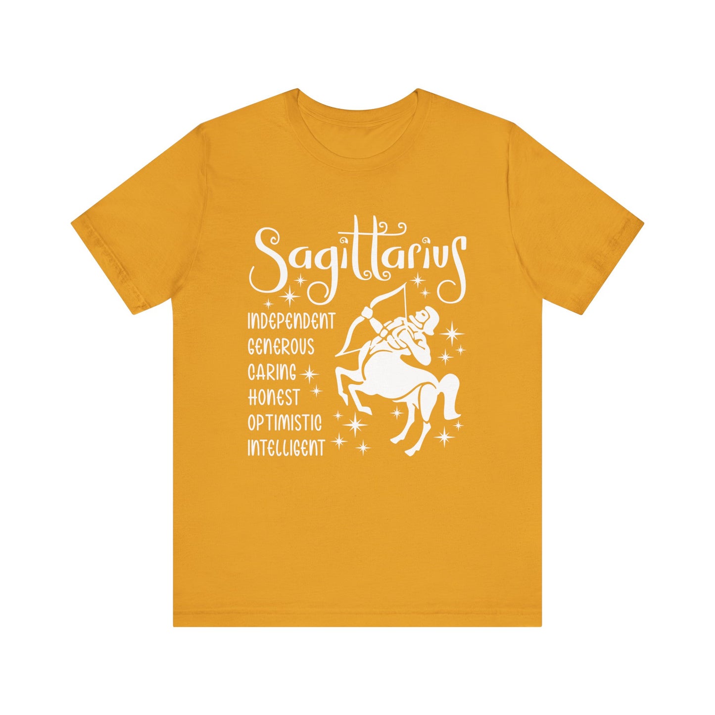 Sagittarius Zodiac T-Shirt - Adventurous & Free-Spirited Sagittarius Tee for Astrology Lovers