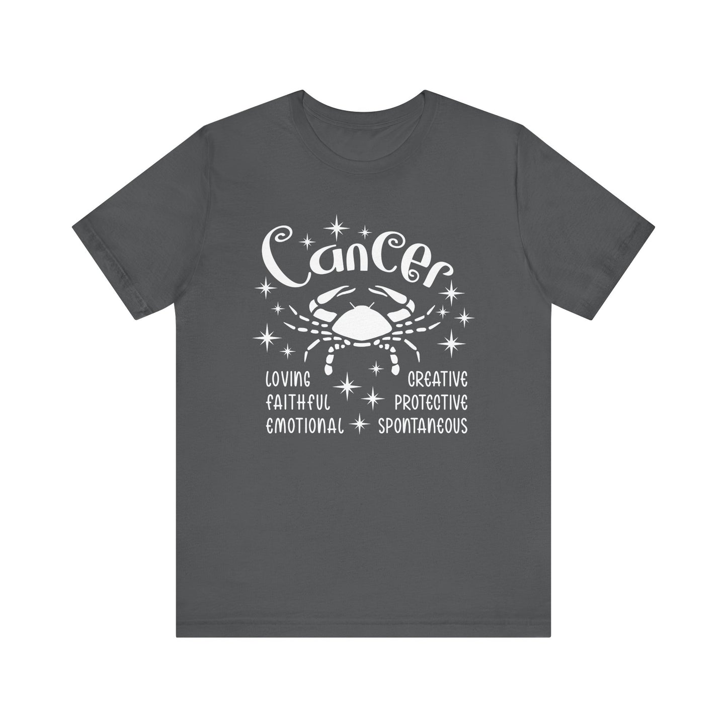 Cancer Zodiac T-Shirt - Nurturing & Intuitive Cancer Tee for Astrology Lovers