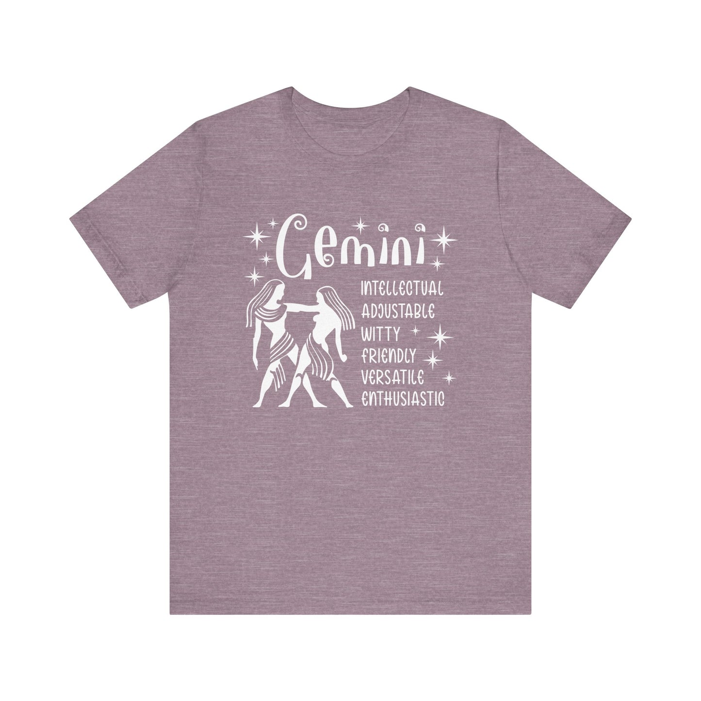 Gemini Zodiac T-Shirt - Playful & Curious Gemini Tee for Astrology Lovers