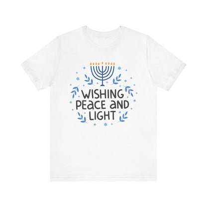 Wishing Peace and Light Hanukkah shirt