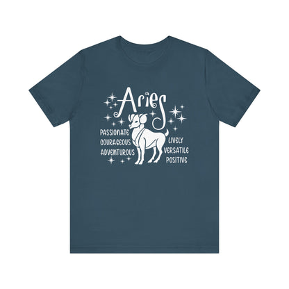 Aries astrological t-shirt