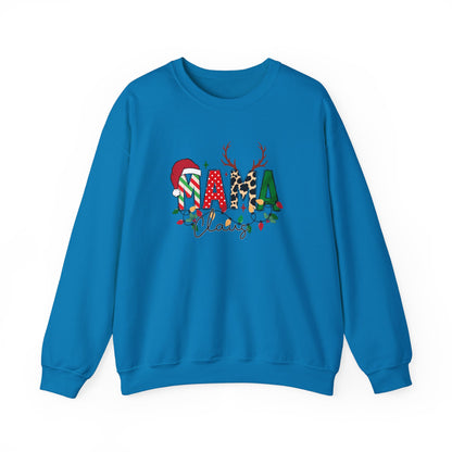 Mama Claus Sweatshirt – Festive and Cozy Holiday Style Unisex Heavy Blend™ Crewneck Sweatshirt