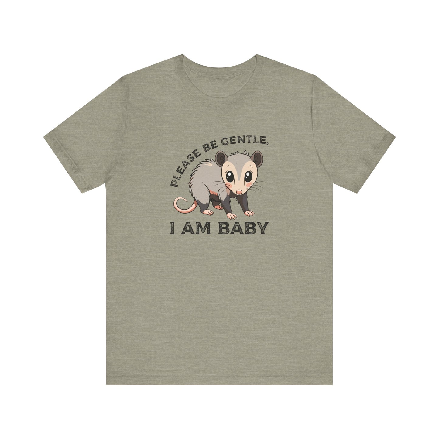 Please Be Gentle, I Am Baby T-Shirt – Adorably Relatable Unisex Jersey Short Sleeve Tee