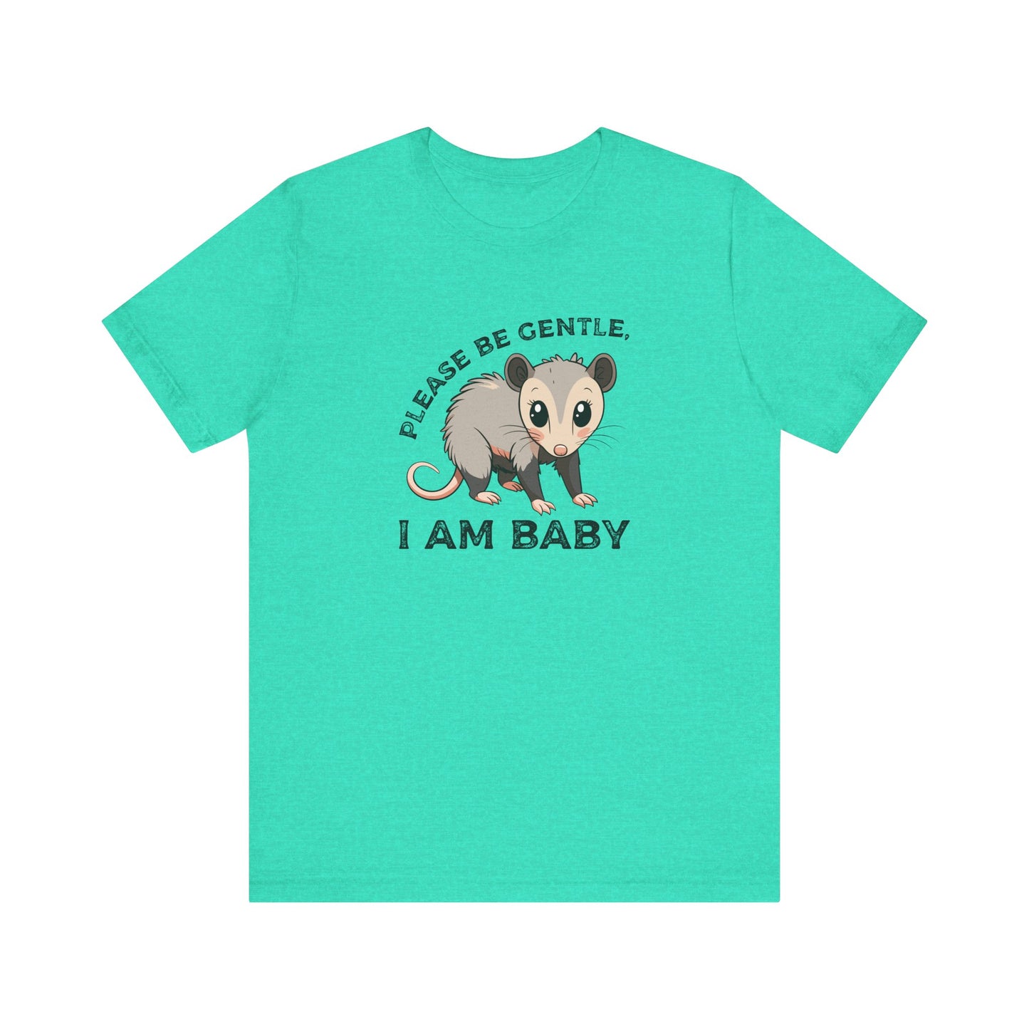 Please Be Gentle, I Am Baby T-Shirt – Adorably Relatable Unisex Jersey Short Sleeve Tee