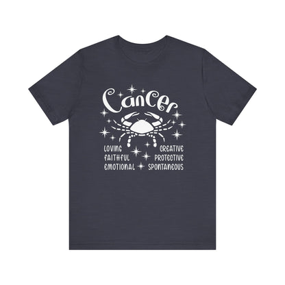 Cancer Zodiac T-Shirt - Nurturing & Intuitive Cancer Tee for Astrology Lovers