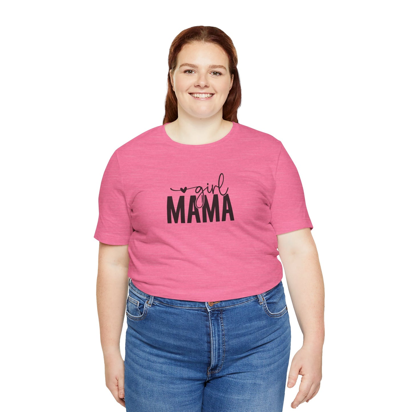 Girl Mama Tee – Proud Mom Life Statement Unisex Jersey Short Sleeve Tee