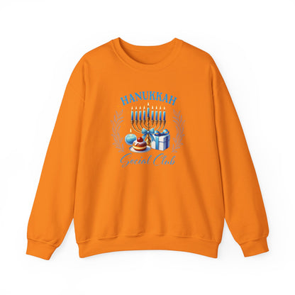 Hanukkah Social Club - Festive & Fun Holiday Apparel Unisex Heavy Blend™ Crewneck Sweatshirt