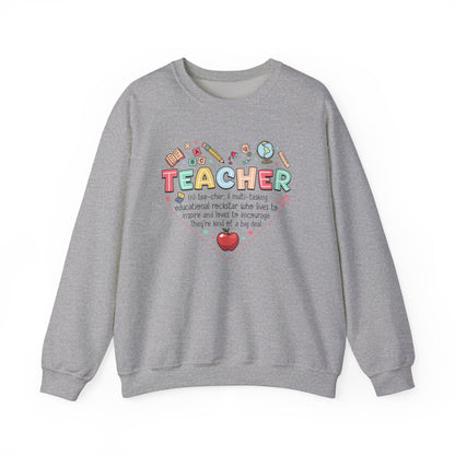 Teacher inspiration gift in gray