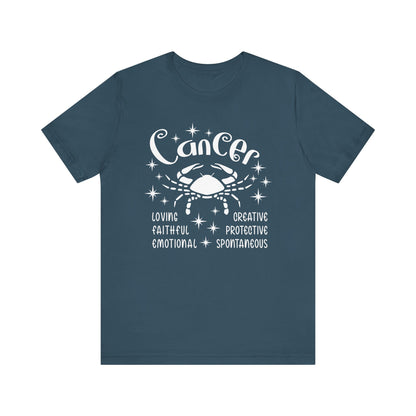 Cancer astrology t-shirt