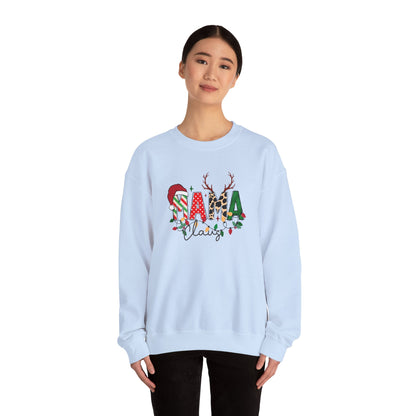 Mama Claus Sweatshirt – Festive and Cozy Holiday Style Unisex Heavy Blend™ Crewneck Sweatshirt